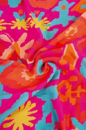 Tessuto Rayon Chalis Print - Maya Offerta Del Giorno