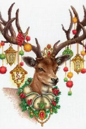 Offerta kit ricamo a punto croce - Legno ornamentale - MP Studia