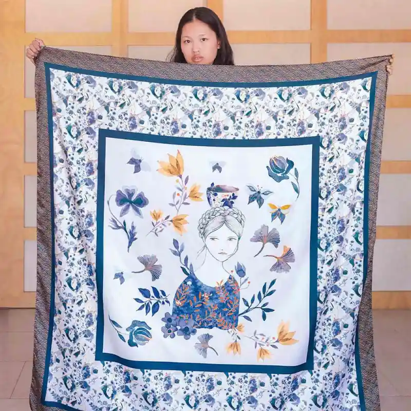 Scelto Dai Clienti Pannello di Tessuto Fazzoletto Katia - Kintsugi