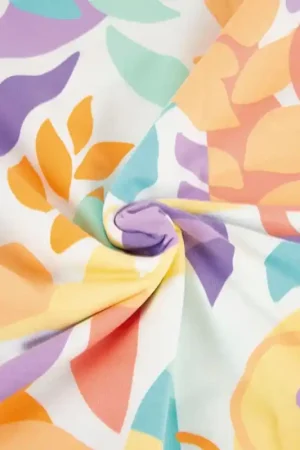 Tessuto Summer Sweat Katia - Abstract Leaves Affare