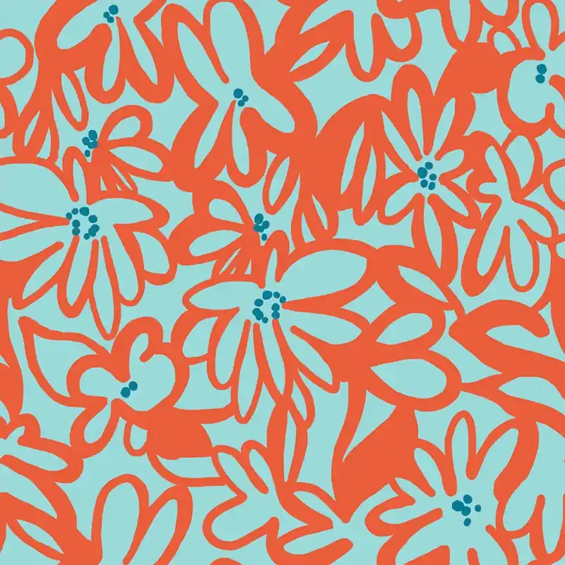 Tessuto da Bagno Katia - Tiare Turquoise Offerta Del Giorno