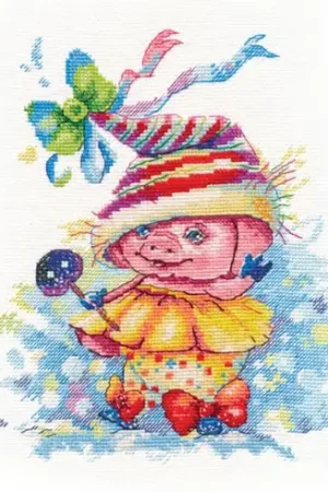 Subito Disponibile kit ricamo a punto croce - Mascherata - Oven