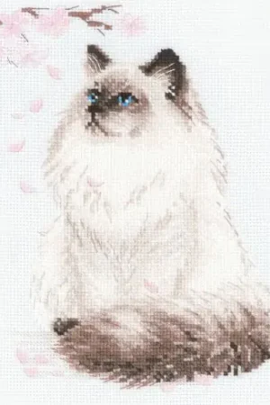 Nuovo Arrivo kit ricamo a punto croce - Miaou-Zen - Riolis