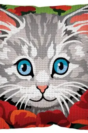 Kit cuscino fori grossi - Gattino - Margot de Paris Scelto Dai Clienti