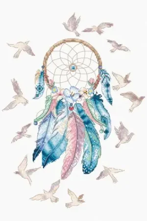 Di Tendenza kit ricamo a punto croce - Realizza i tuoi sogni - Letistitch