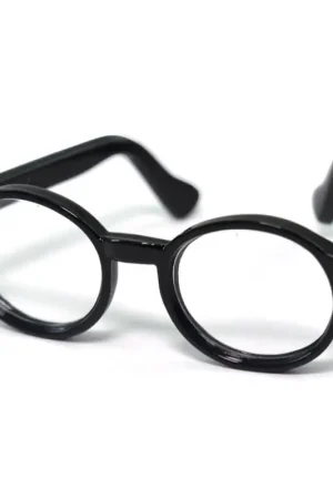 Popolare Occhiali Rotondi Neri per Amigurumi - Circulo