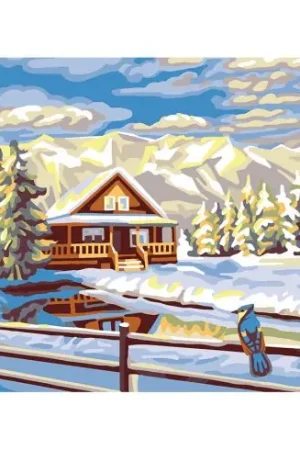 Canovaccio antico - Paesaggio di montagna - Collection d'Art Quantità Limitata