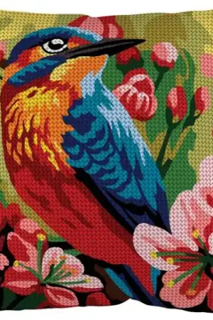 Kit cuscino fori grossi - Martin pescatore - Margot de Paris Offerta Lampo