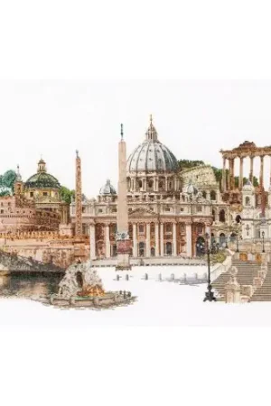 kit ricamo a punto croce - Roma - Thea Gouverneur A Buon Prezzo