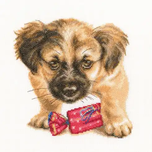 kit ricamo a punto croce - caramella - RTO Solo Oggi