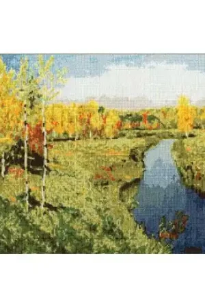 kit ricamo a punto croce - Autunno dorato - Toison d'or Soddisfatti O Rimborsati