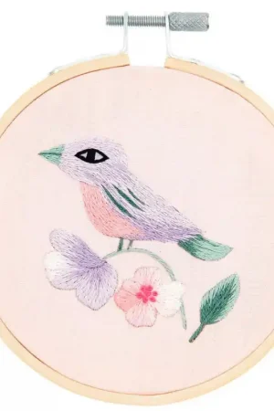 Promozione Esclusiva Kit di Ricamo - Uccellino - Rico Design