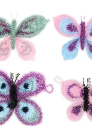 Kit all'Uncinetto Bubble Butterfly - Rico Design Vendita Finale