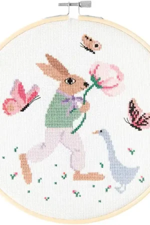 Prezzo Di Fabbrica Kit Punto Croce - Spring Friends - Rico Design