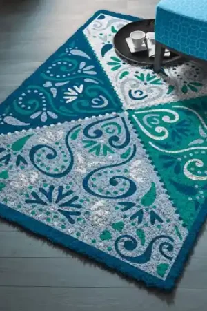 Kit tappeto a punto smirne - Corallo - Smyrnalaine Novità