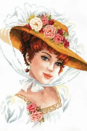 kit ricamo a punto croce - Il tuo sorriso - Magic Needle Prezzo Basso