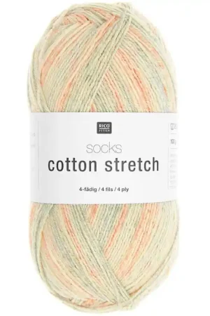 Rico Design Socks Cotton Stretch 4-ply Occasione Imperdibile