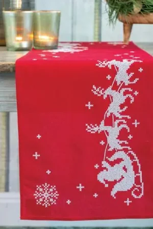 Kit runner da ricamare - slitta - Vervaco Compra Adesso