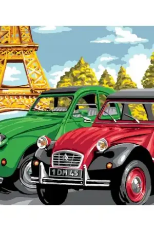 Canovaccio antico - Passeggiata a Parigi - Luc Créations Offerta Speciale