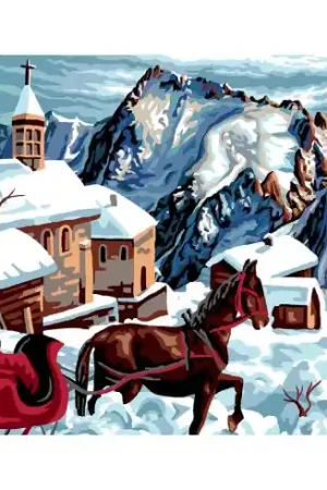 Offerta Speciale Canovaccio antico - Torna al villaggio - Luc Créations