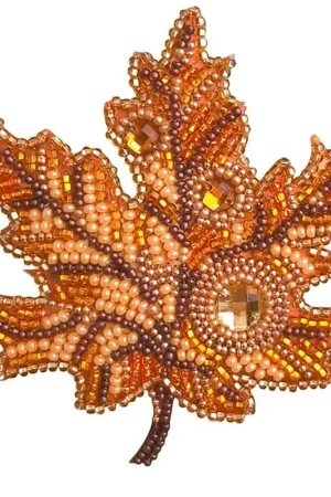 Compra Online Kit Spilla per Ricamare con Perline - Autumn - Nova Sloboda