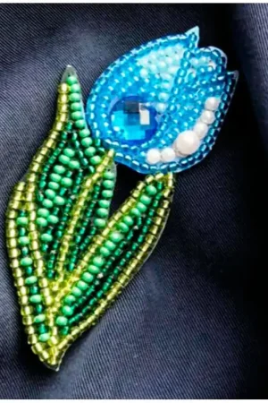 Acquista Ora Kit Spilla per Ricamare con Perline - Tulip - Nova Sloboda