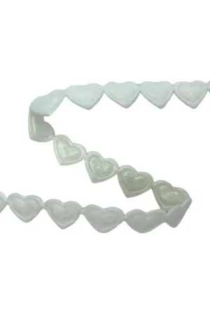 Solo Oggi Passamaneria Cuore Termoadesivo Panno Lenci Alto 13 Mm