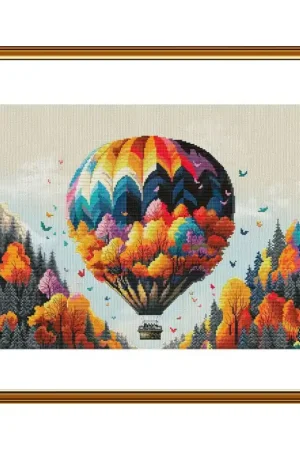 Prezzo Scontato Kit di Ricamo - Autumn Travel - Nova Sloboda