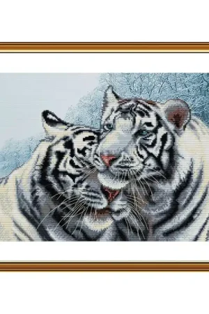 Kit di Ricamo - Bengal Tigers - Nova Sloboda Bestseller