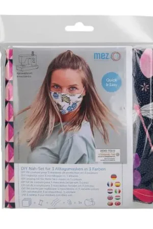 Offerta Lampo Kit da cucito - Kit confezione per 3 maschere - N°2 - LMC