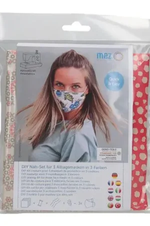 Kit da cucito - Kit confezione per 3 maschere - N°7 - LMC Promozione Esclusiva
