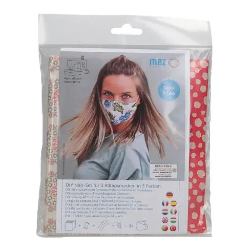 Kit da cucito - Kit confezione per 3 maschere - N°7 - LMC Promozione Esclusiva