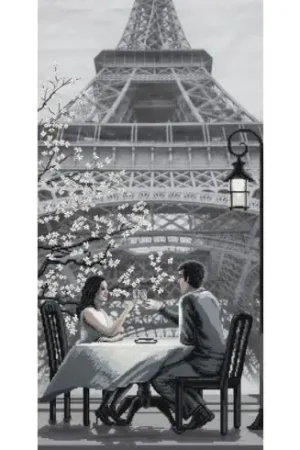 Professionale kit ricamo a punto croce - La città dell'amore - Gioventù - Nova Sloboda