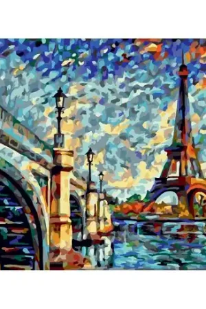Miglior Prezzo Kit di pittura per numero - Motivi francesi - Wizardi