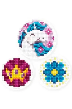 Adesivo da ricamo Diamante - Foglio 3 adesivi - Unicorno 2 - Collection d'Art Compra Oggi Stesso