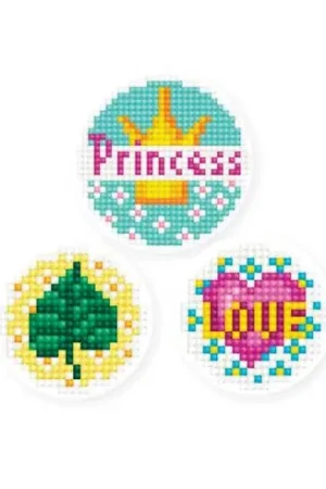 Adesivo da ricamo Diamante - Foglio 3 adesivi -  Principessa 3 - Collection d'Art Compra Oggi Stesso