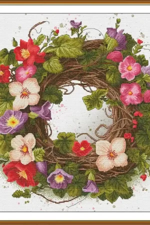 Kit da Ricamo - Spring Colors - Nova Sloboda Super Prezzo