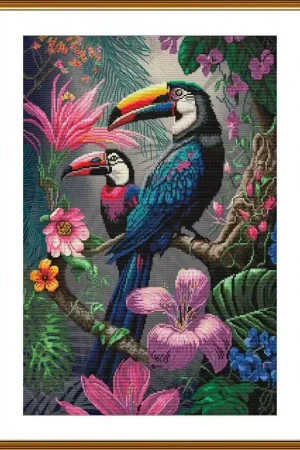 Kit da Ricamo - Tropical Beauties - Nova Sloboda Quantità Limitata