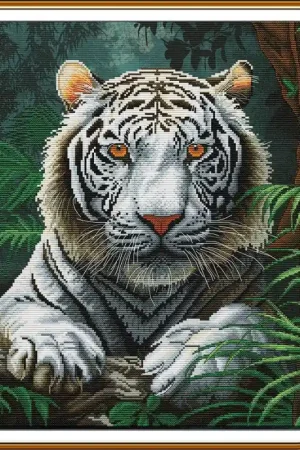 Kit di Ricamo - White King - Nova Sloboda Promozione