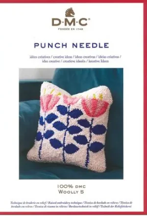 Spedizione Gratuita Foglio creativo - Cuscino quadrato - Ago da punzone - DMC