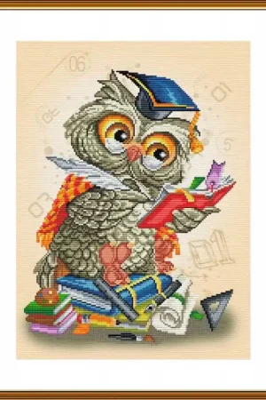 Kit di Ricamo - Wise Lady - Nova Sloboda Prezzo Ridotto