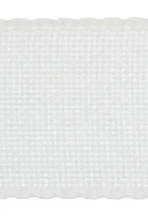 Treccia da ricamo a 50 cm - Aïda treccia bianca 5 Zweigart Band a 50 cm - Zweigart Di Tendenza