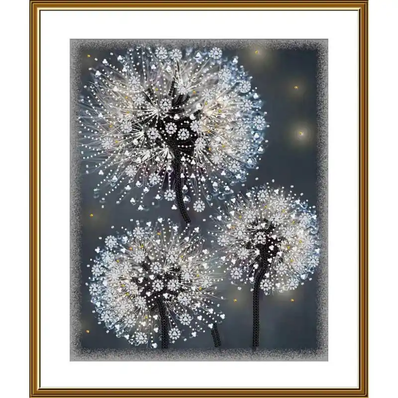 Nuova Collezione Kit di Ricamo con Perline - Diamond Droplets - Nova Sloboda