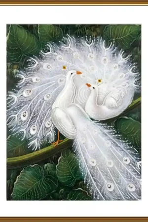 Prezzo Basso Kit da Ricamo con Perline - Noble Peacocks - Nova Sloboda