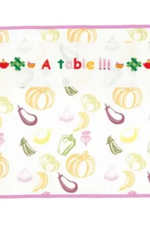 Quantità Limitata Kit set da tavolo da ricamare - La cena ! - Marie Coeur