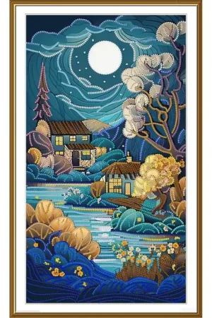 Kit da Ricamo con Perline - Sweet Night - Nova Sloboda Direttamente Dal Produttore