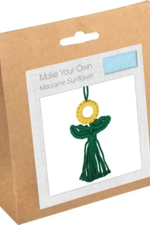Prezzo Conveniente Kit di Macramé - Girasole - Trimits