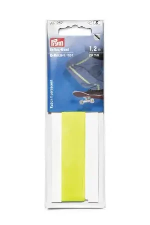 Rinforzi Ferro su ferro - Nastro giallo fluorescente - Prym Pagamento Sicuro