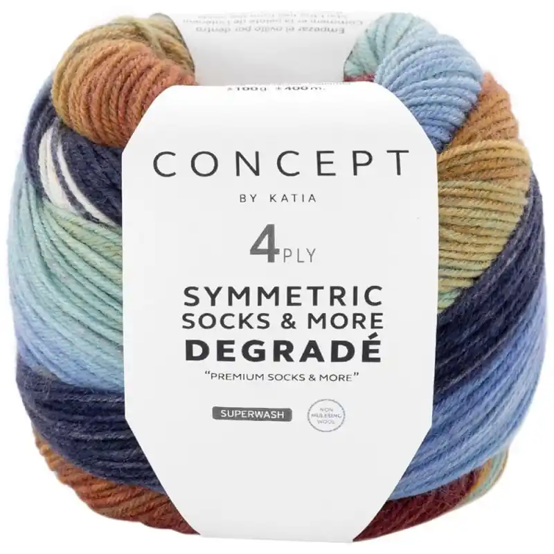 Soddisfatti O Rimborsati Katia Symmetric Socks More Degradé 4-ply