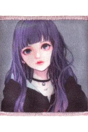 Termoadesiva - Etichetta K-Pop - Ragazza con i capelli viola - Prym Offerta Limitata